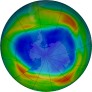 Antarctic Ozone 2016-08-29